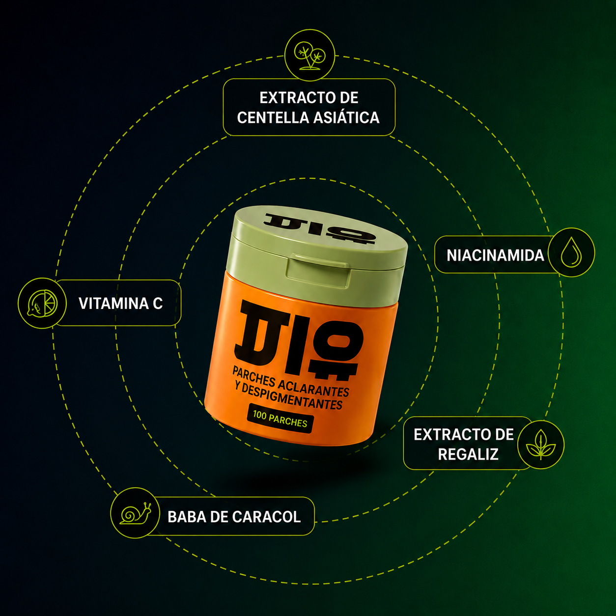 Yuyi  |  Parches despigmentantes y aclarantes