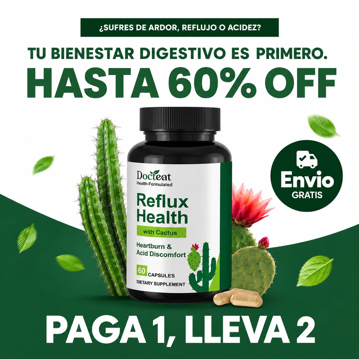 REFLUX | Olvida el reflujo y acidez en 14 días